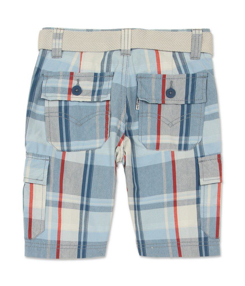 levi's navy blue cargo shorts