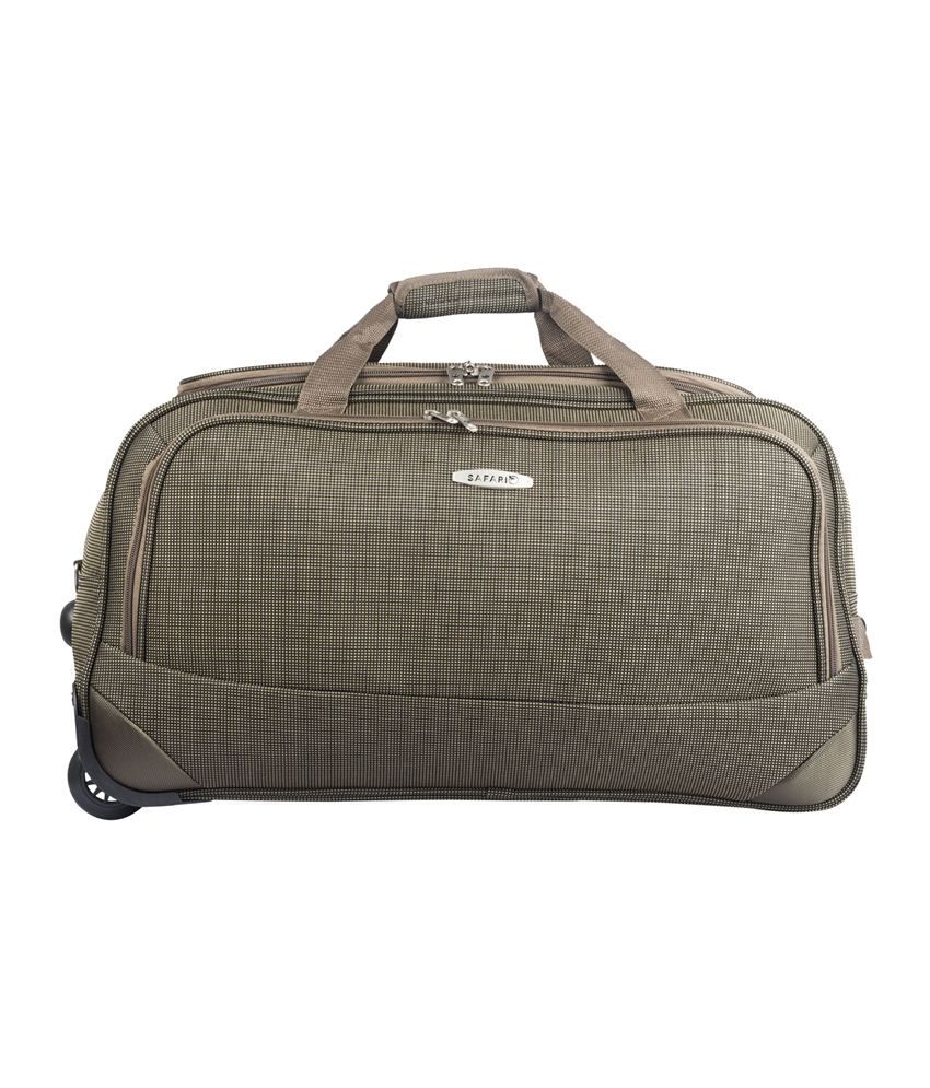 safari duffle trolley