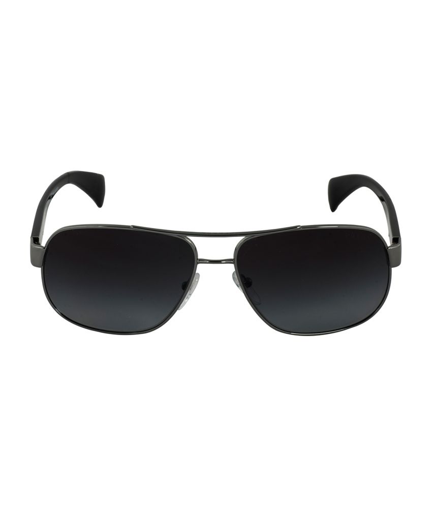 Prada - Black Pilot Sunglasses ( pr52ps 5av-5w1 61 ) - Buy Prada - Black  Pilot Sunglasses ( pr52ps 5av-5w1 61 ) Online at Low Price - Snapdeal