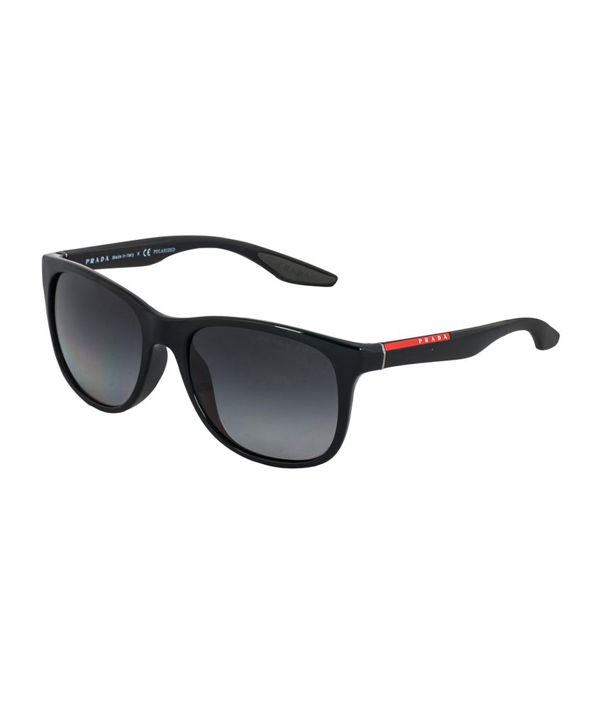 Prada - Gray Square Sunglasses ( ps03s 1ab-5w1 55 ) - Buy Prada - Gray  Square Sunglasses ( ps03s 1ab-5w1 55 ) Online at Low Price - Snapdeal