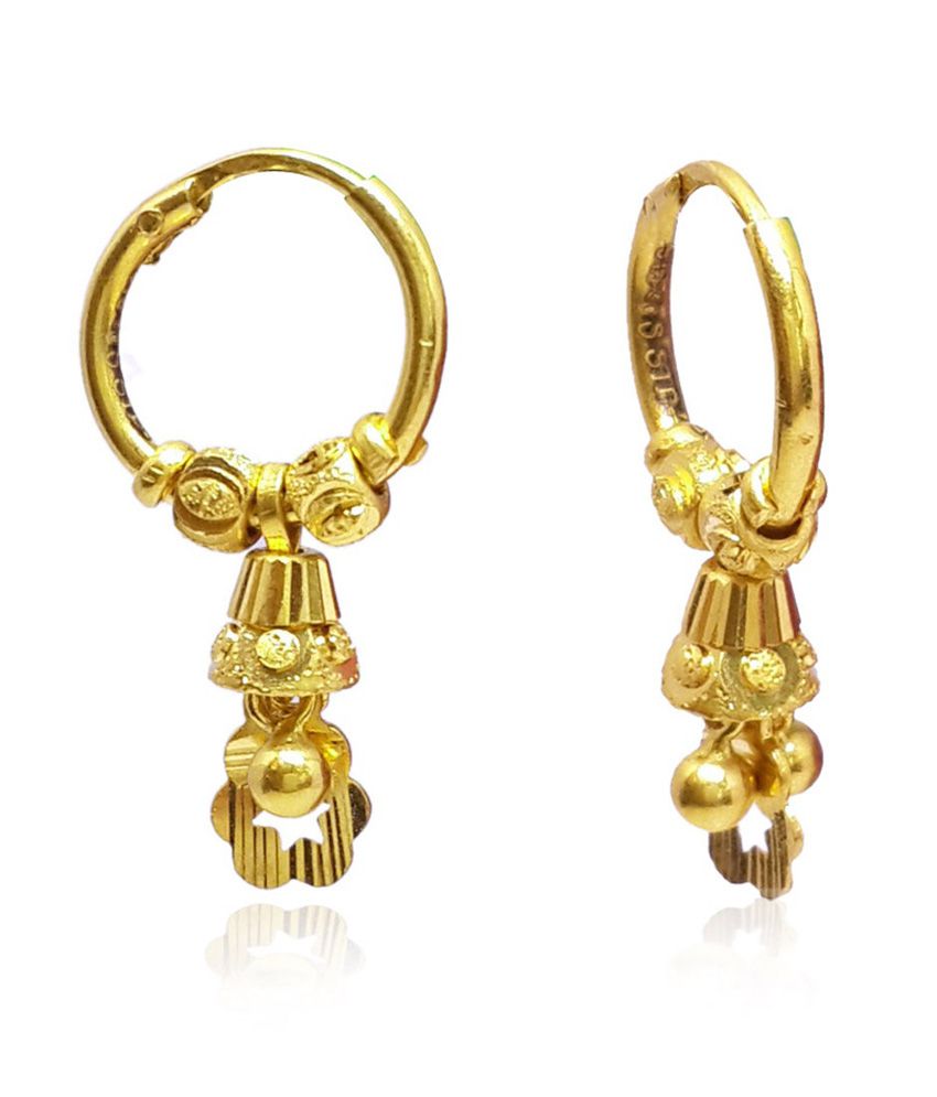 Standard Jeweller 916 hallmark Gold Bali, wt: 2.080 g: Buy ...