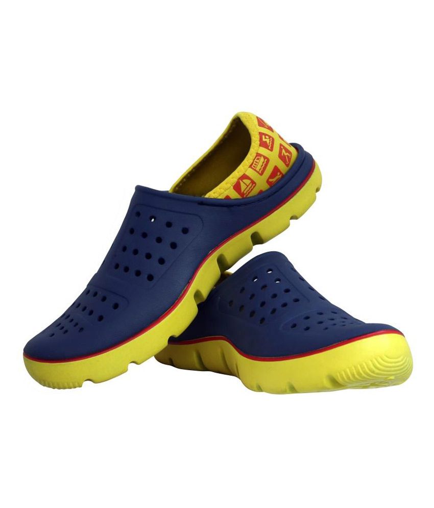 Vostro blue and yellow lifestyle crocs for mens Price in India- Buy ...