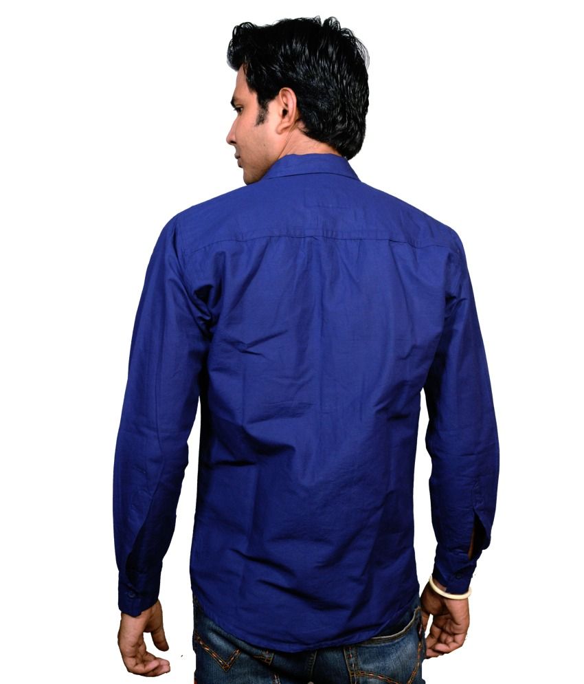 men's violet shirt