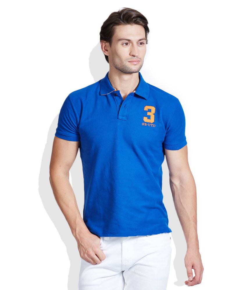 Pepe Jeans Navy Polo T-Shirt - Buy Pepe Jeans Navy Polo T-Shirt Online at Low Price - Snapdeal.com