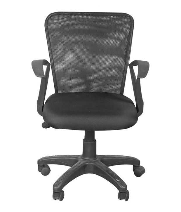 Low Back Office Chair in Black - Buy Low Back Office Chair ...