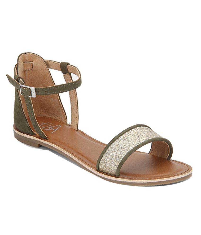 stylish green shoes