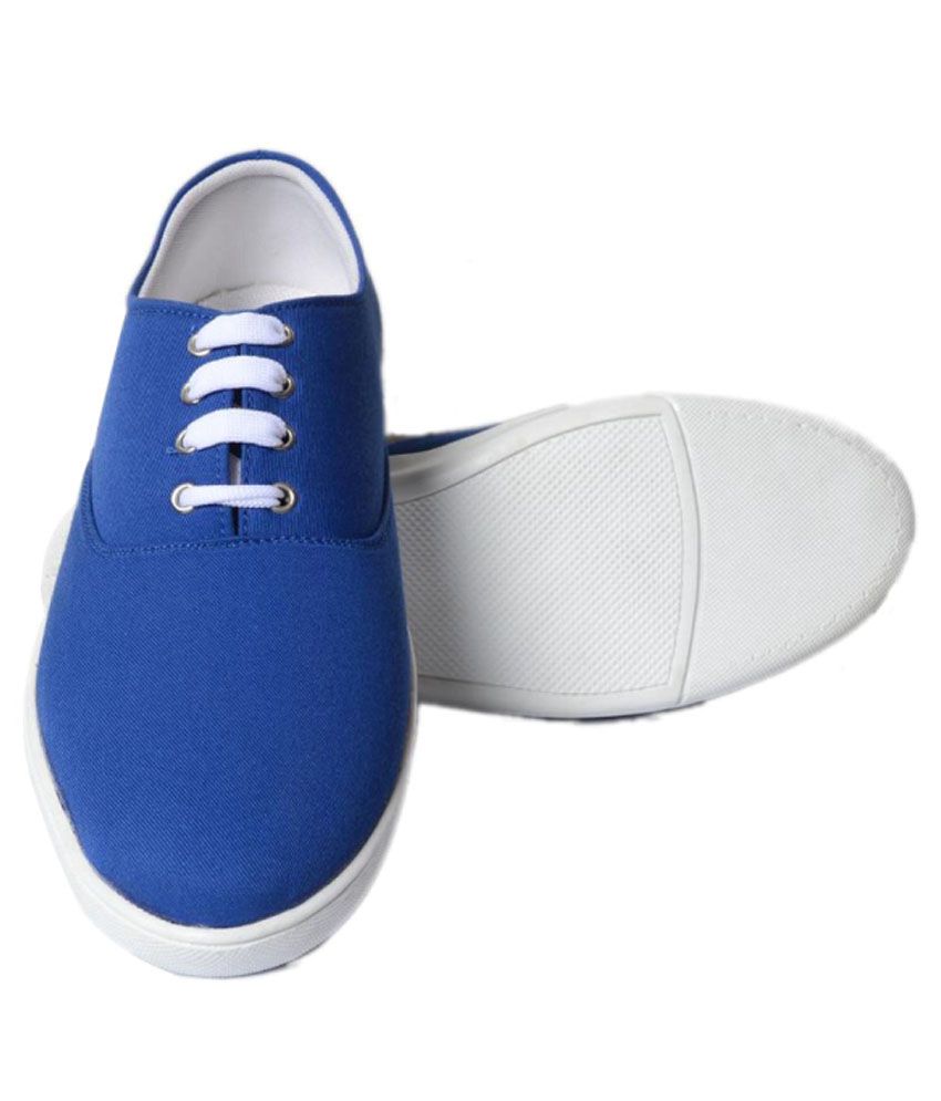 M & M Blue Casual Shoes - Buy M & M Blue Casual Shoes Online at Best ...