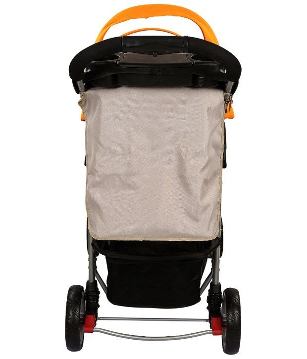 graco orange stroller