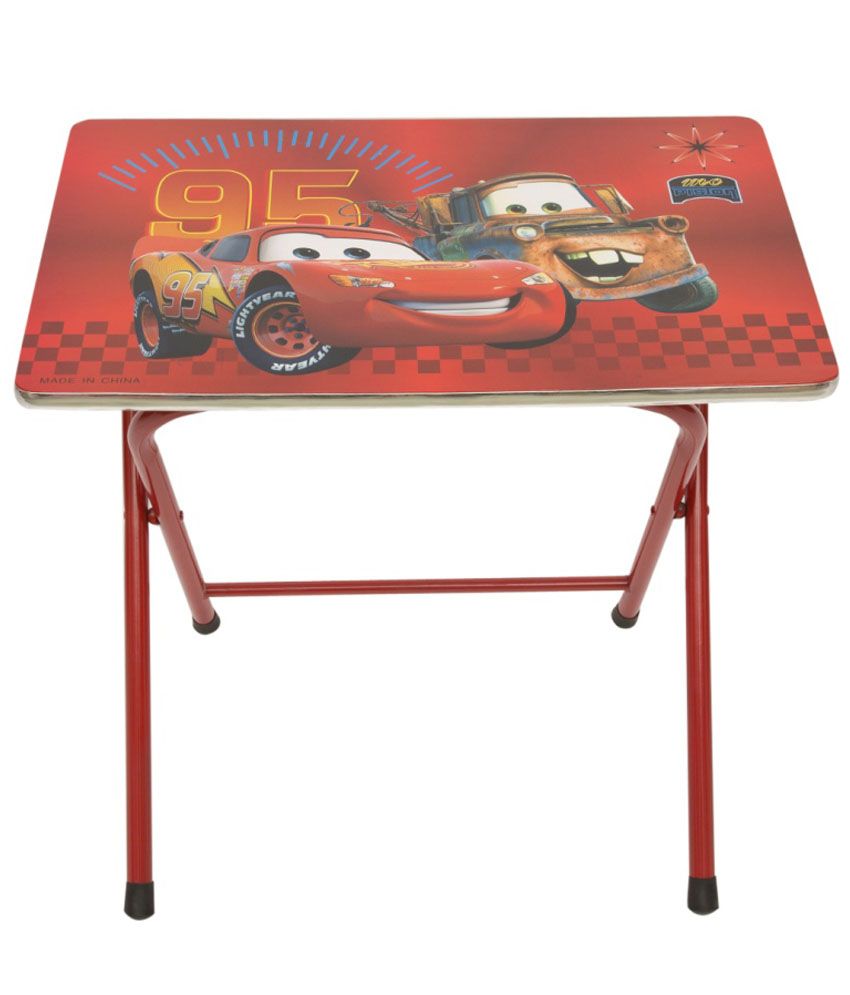 Happy Kids Foldable Study Table And Chair - Cars - Buy ... on {keyword}