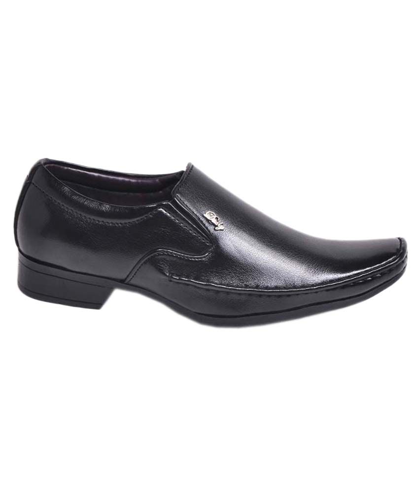 K.d Shoes Black Formal Shoes Price in India- Buy K.d Shoes Black Formal ...