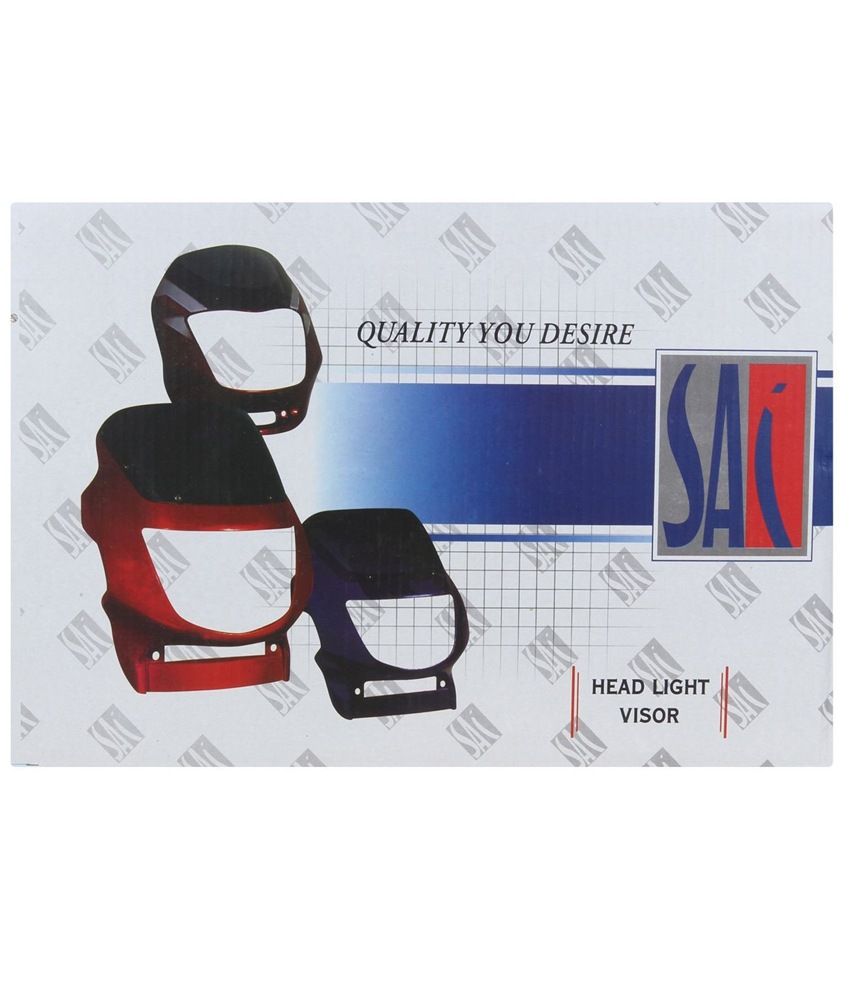 Sai SAI-95 Headlight Visor with Glass 