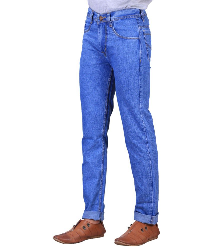 X-Cross Good Looking Combo Of 2 Blue Jeans For Men - Buy X-Cross Good ...