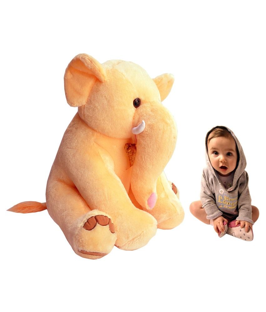 Anukriti Creations Beige Jumbo Stuffed Animal - Buy Anukriti Creations