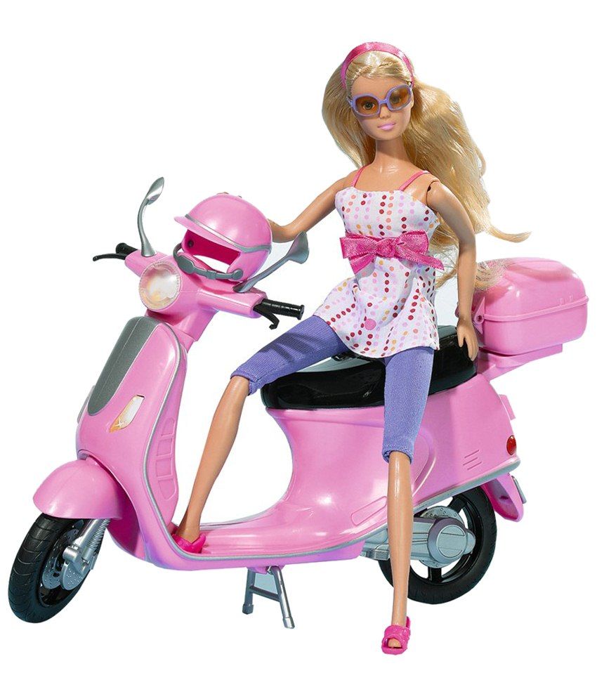 Simba Pink Chic City Scooter Love Steffi Doll Buy Simba Pink Chic