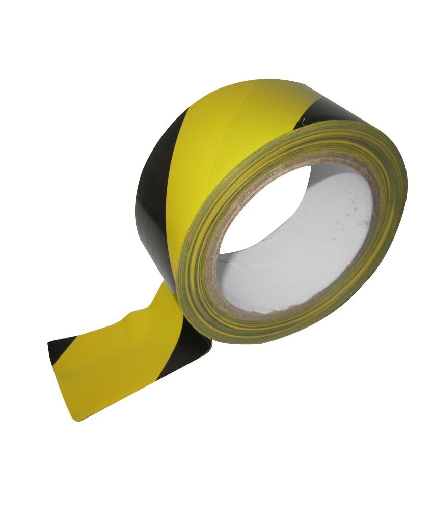 Bapna Zebra Floor Marking PVC Tape 48 mm x 30 meter length: Buy Online ...