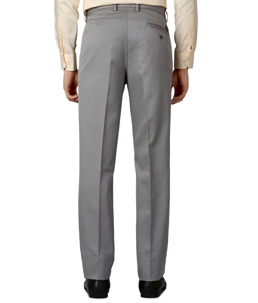 allen solly pleated trousers