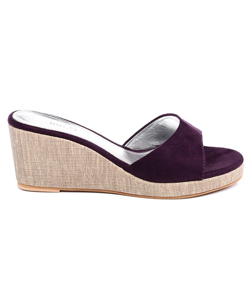purple wedges uk