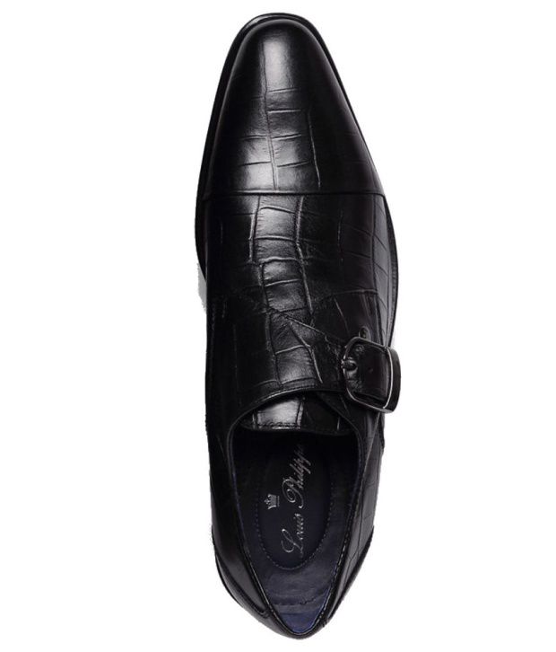 Buy Louis Philippe Black Formal Shoes 