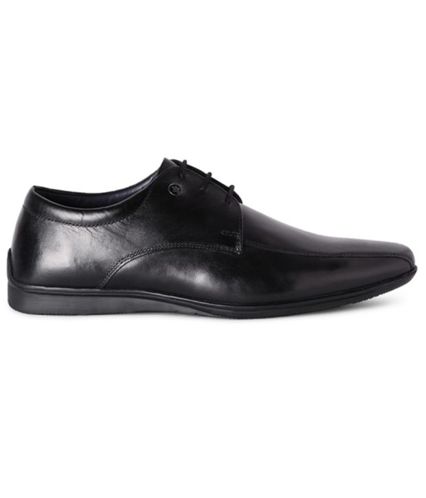 Louis Philippe Black Formal Shoes Price 