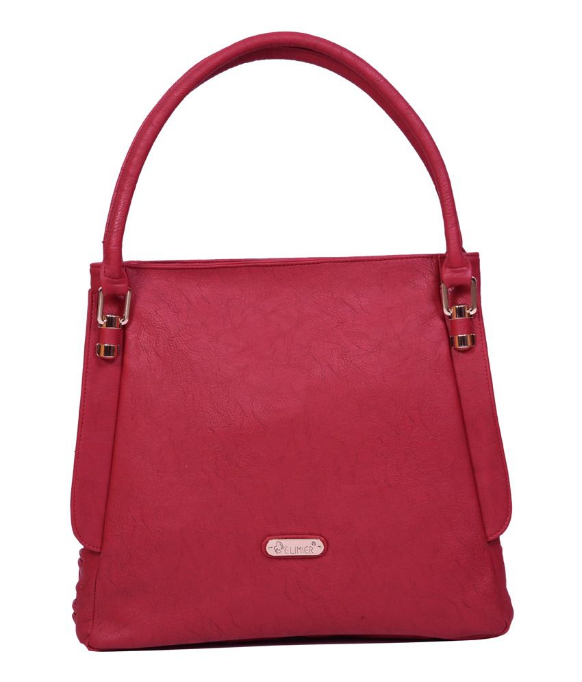 Elimier Red Shoulder Bag - Buy Elimier Red Shoulder Bag Online at Best ...