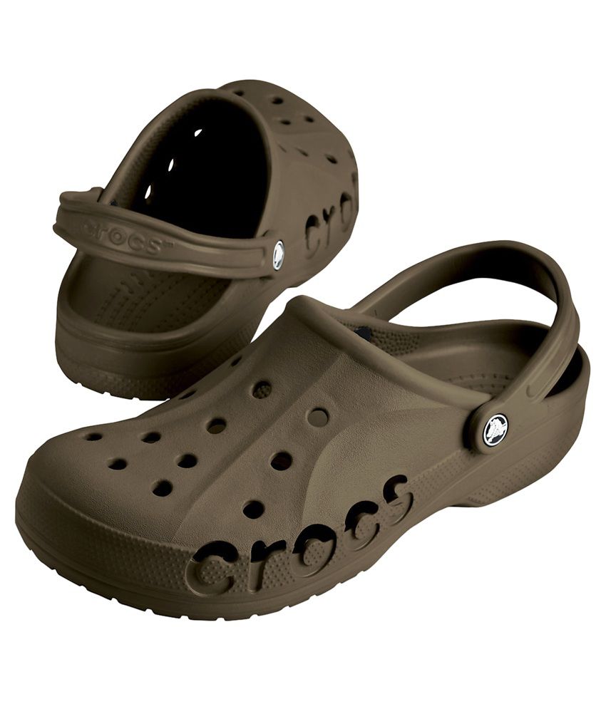  Crocs  Roomy Fit Croslite Brown  Baya Clog Shoes Buy Crocs  