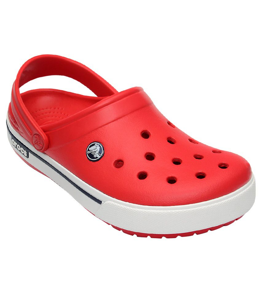 Crocs Relaxed Fit Croslite Red Crocband Clog - Buy Crocs Relaxed Fit ...