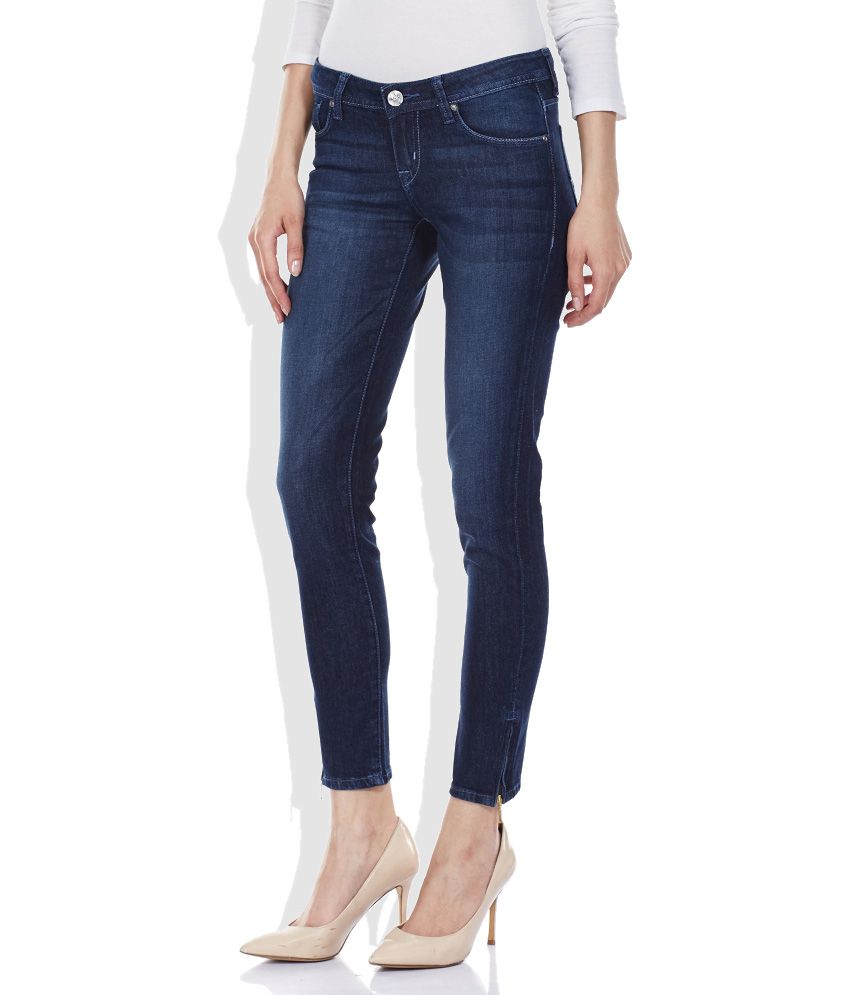 Lee Blue Amy- Ank Slim Fit Jeans - Buy Lee Blue Amy- Ank Slim Fit Jeans ...