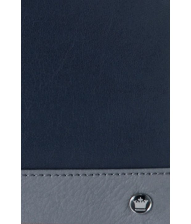 Louis Philippe Blue And Grey Casual Wallet: Buy Online at Low Price in India - Snapdeal