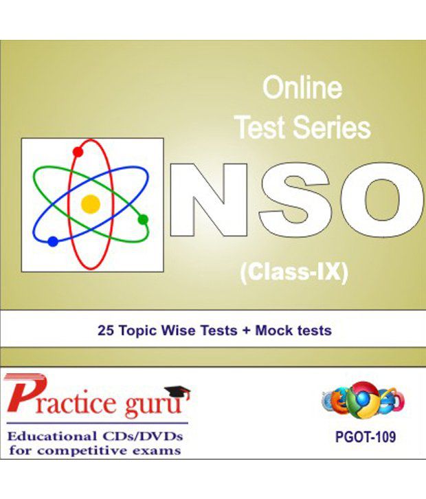     			ONLINE DELIVERY VIA EMAIL - Topic wise online tests + Mock Tests for NSO CLASS 9. Latest patterns - comprehensive syllabus coverage