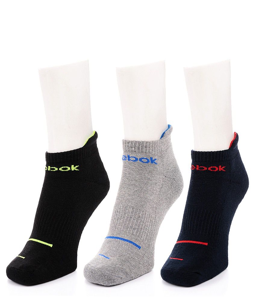 Reebok Ankle Length Socks 3 Pair Pack: Buy Online at Low Price in India ...