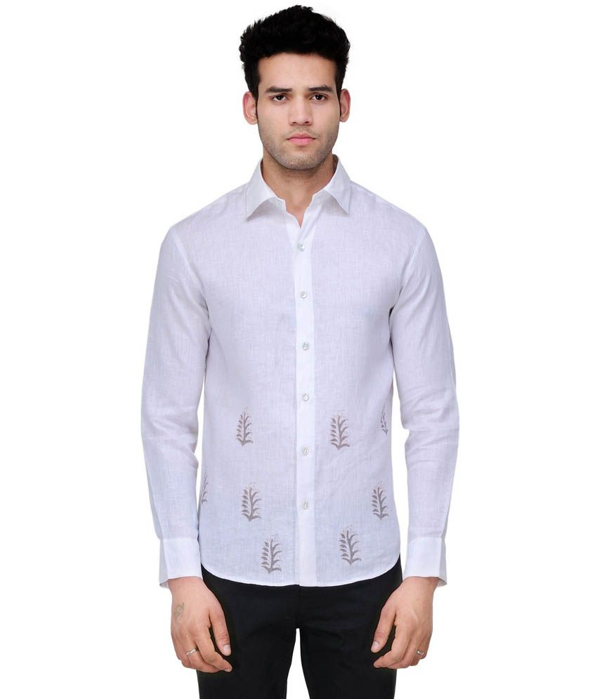 Abrar Ali For Glitstreet White Shirt - Buy Abrar Ali For Glitstreet ...