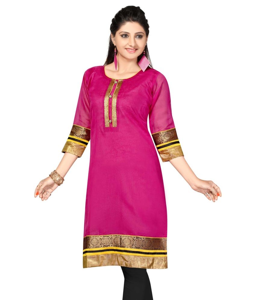 cotton kurtis with borders