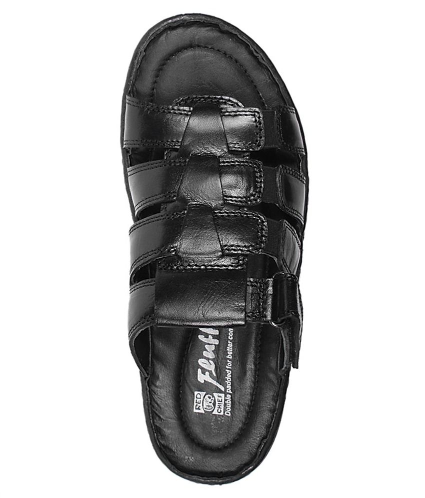 black red chief chappal