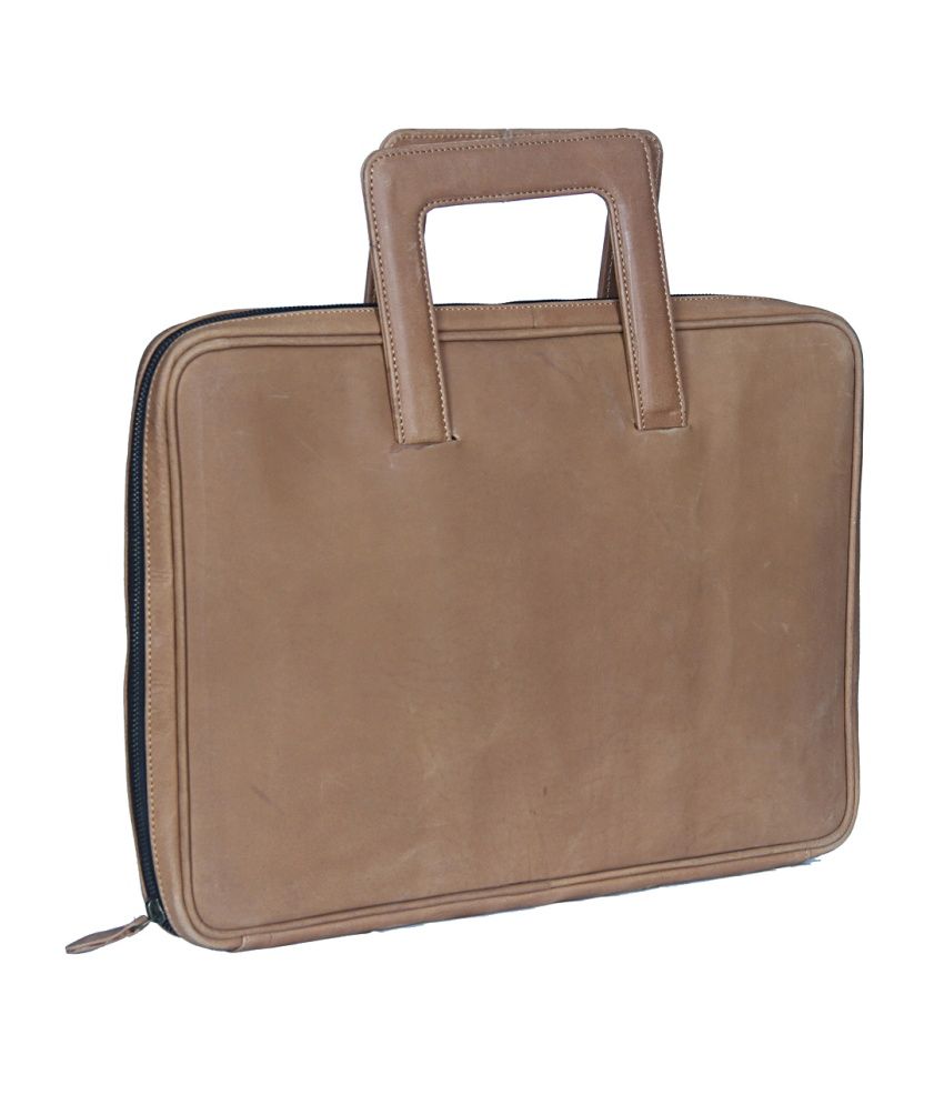 NC Tan Leather Laptop Case - Buy NC Tan Leather Laptop Case Online at Low Price - Snapdeal