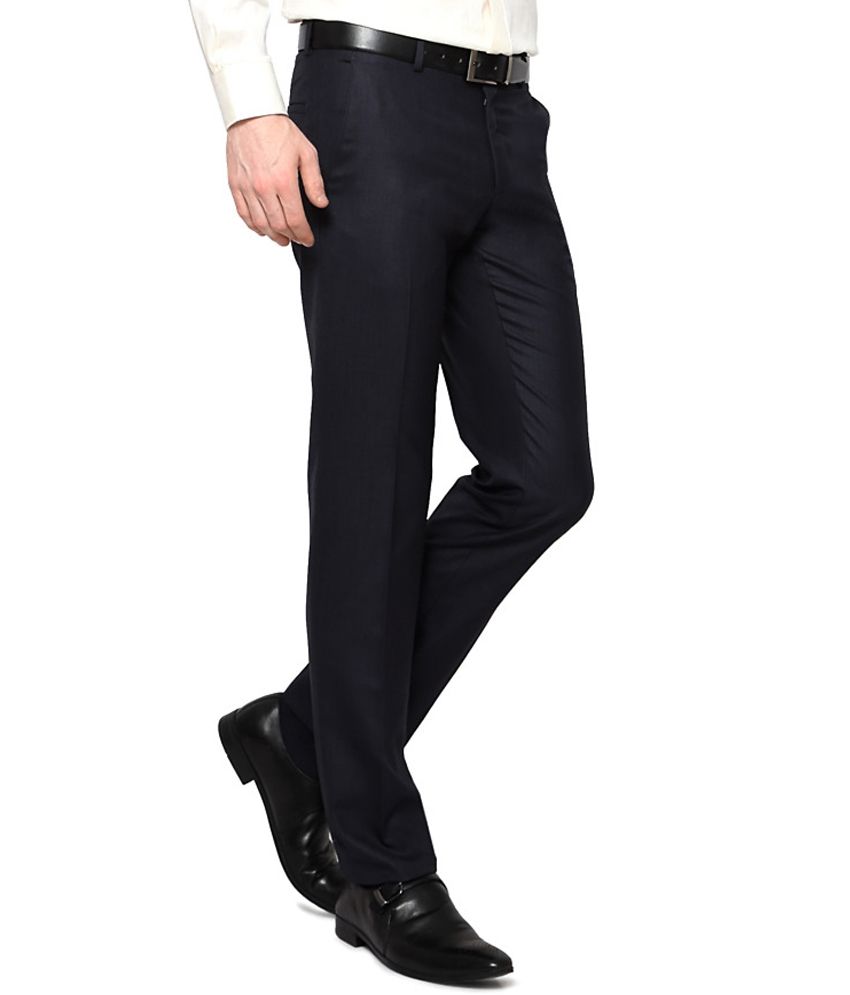 van heusen bright navy pants