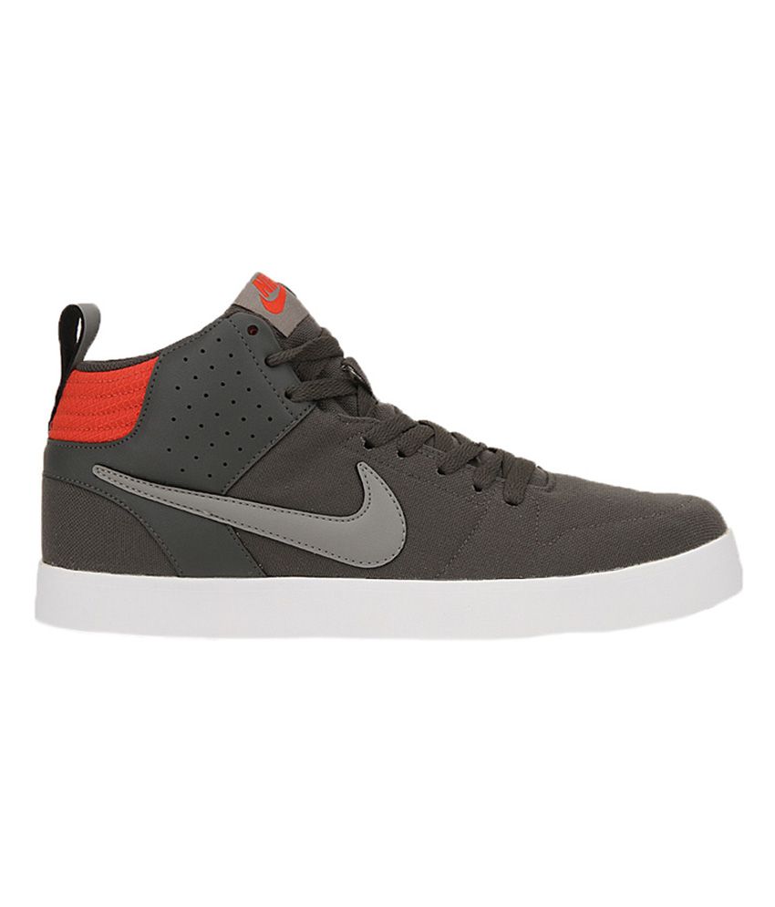 nike liteforce iii mid black sneakers