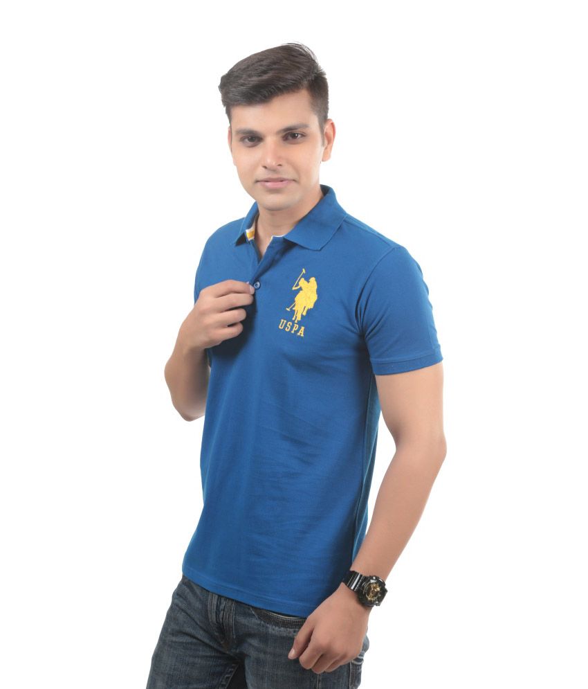 royal blue us polo t shirt