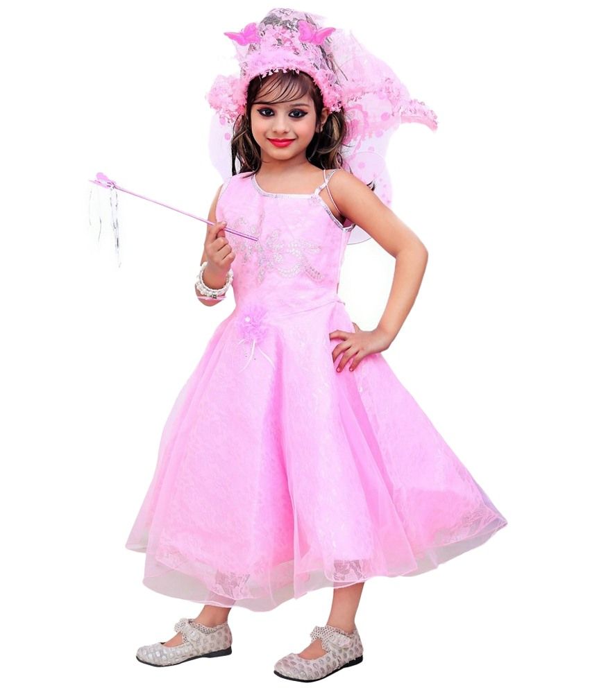 Aarika Christmas Angel Pink Gown for Baby Girl 6 24 Months