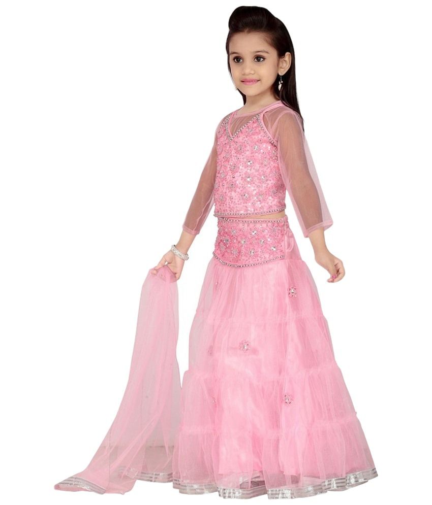 pink lehenga snapdeal