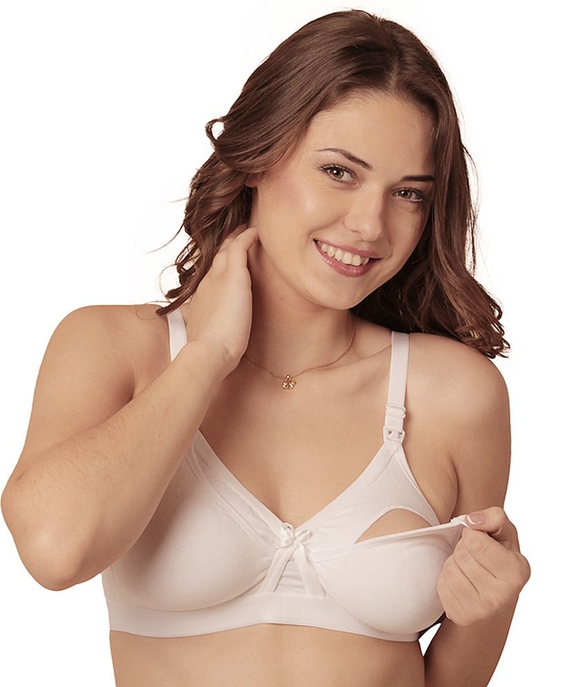 Buy Sona Feeding Nursing Bra White Online At Best Prices In I