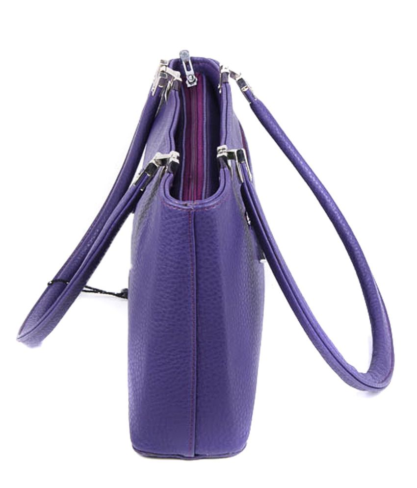 Eleegence Magnificent Purple Shoulder Bag - Buy Eleegence Magnificent ...