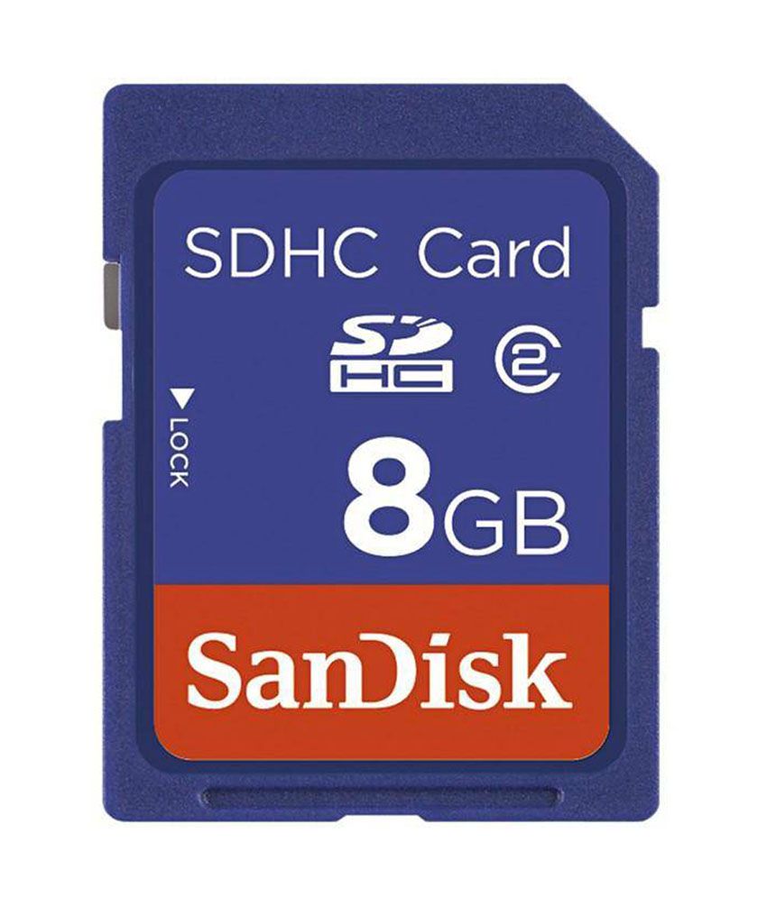     			Sandisk 8 GB SDHC MicroSD Camera Memory Card
