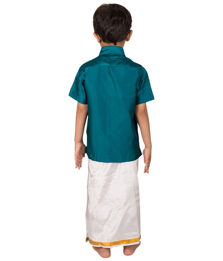 dhoti shirt set