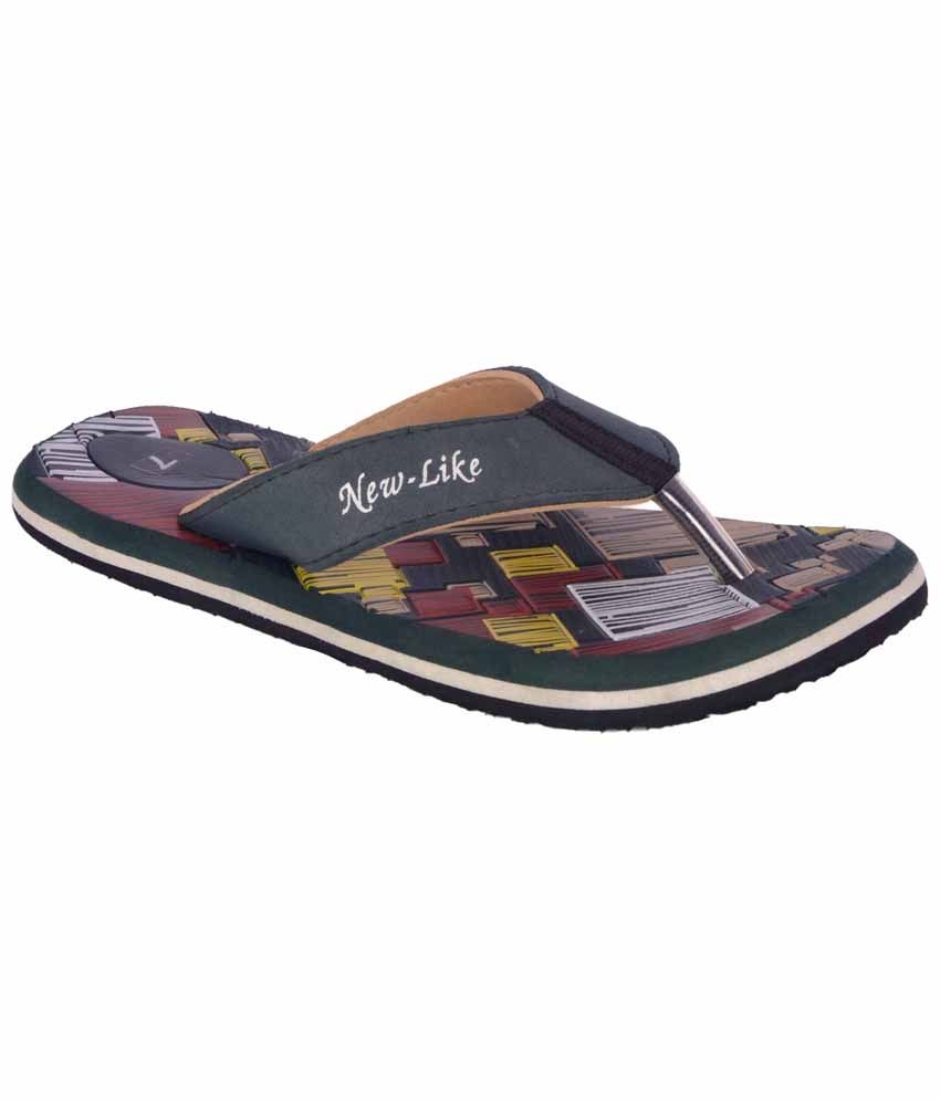 Ramzy Multicoloured Daily Wear Slippers For Men Price in India Buy Ramzy Multicoloured Daily
