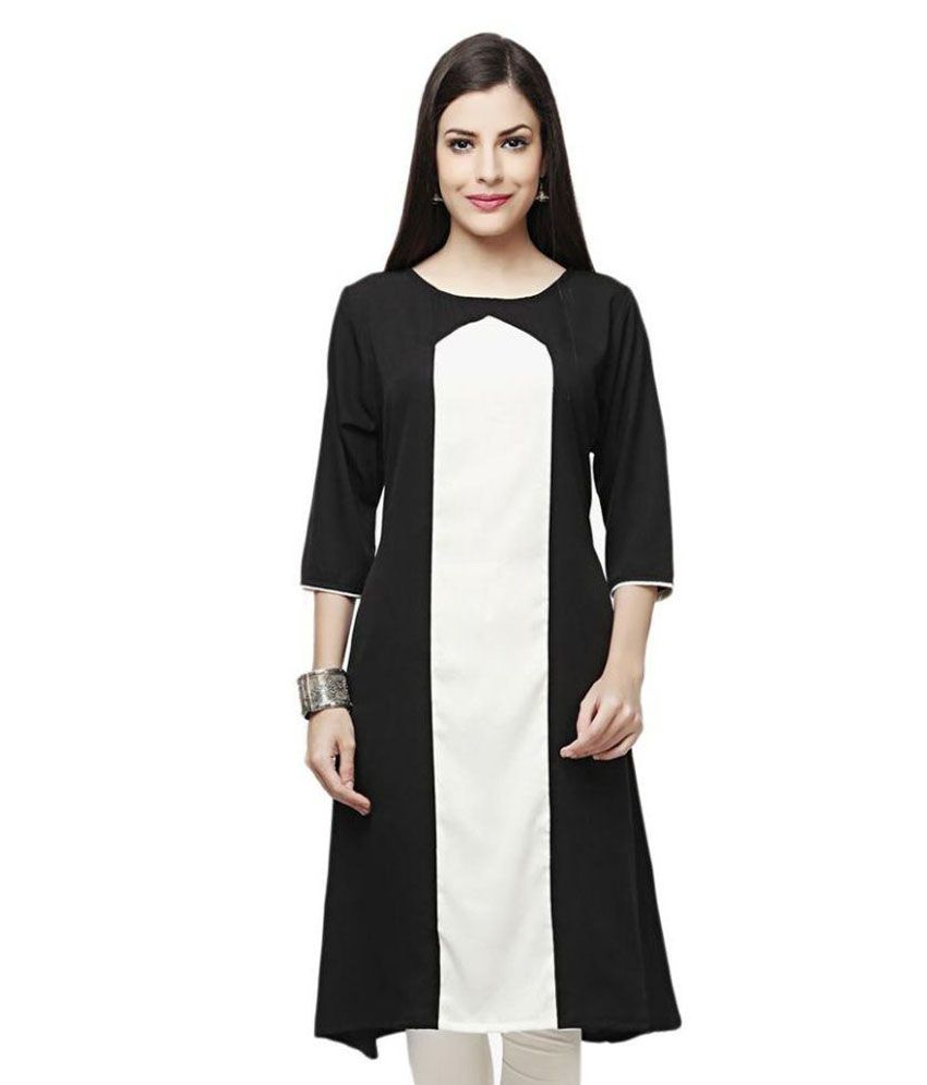 janasya black kurti