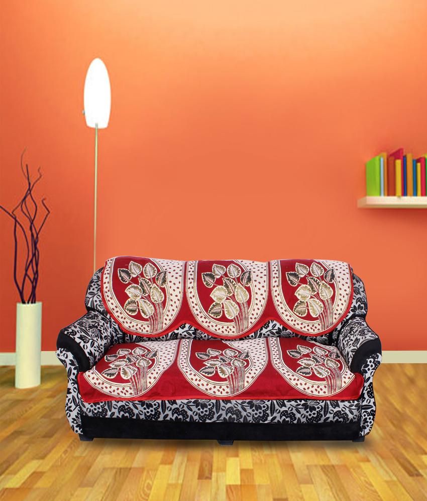 A.P. Handloom Multicolour Jacquard Sofa Cover with Arm Buy A.P