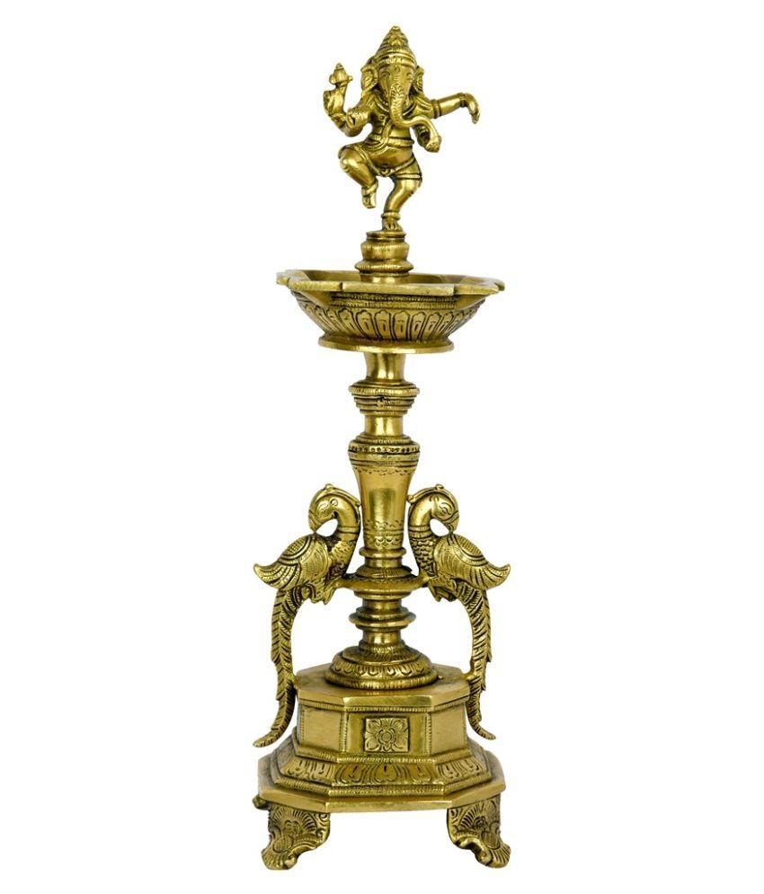 brass deepak stand