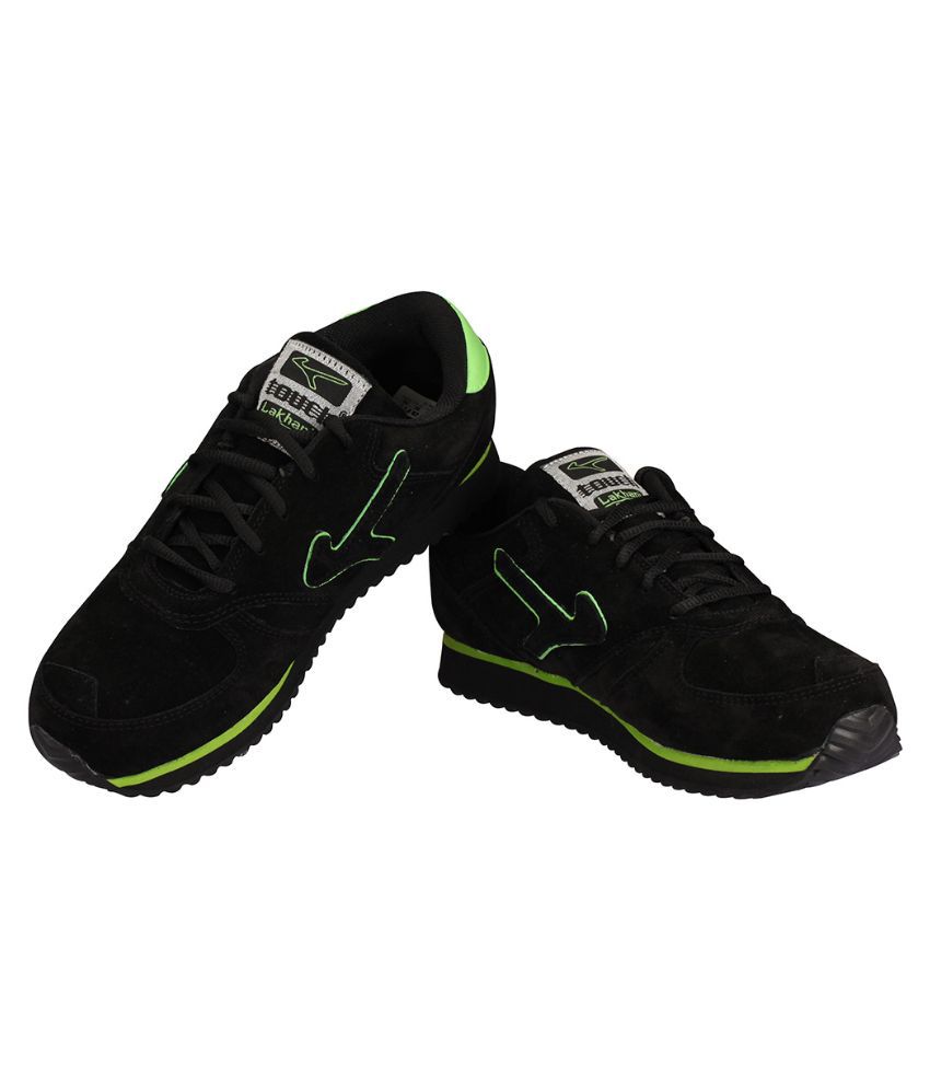 Lakhani Touch Black Running Shoes