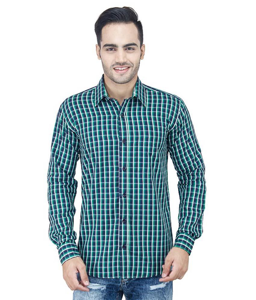 leaf green colour shirt