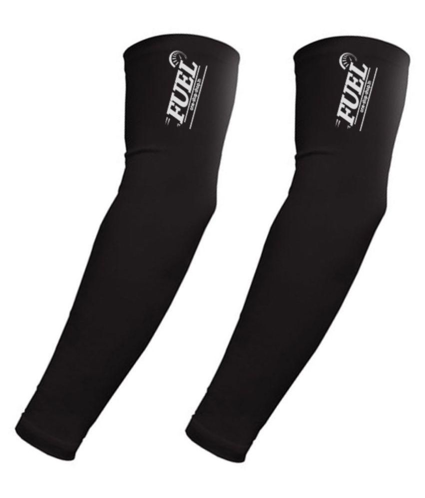 OssFuel Black Blended Cotton Arm Sleeve for Bikers Buy OssFuel Black